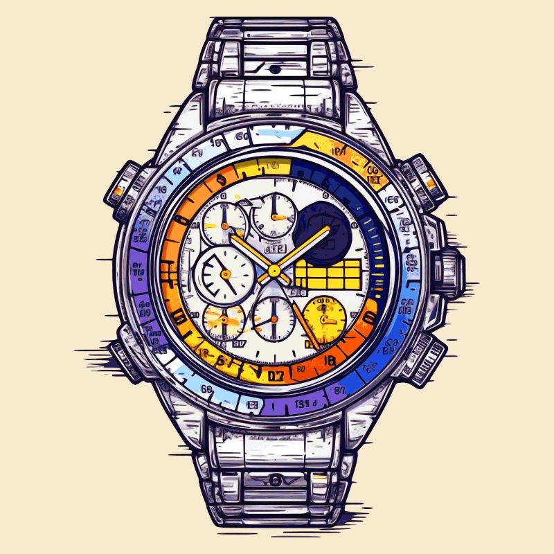 Ein Chronograph ist eine komplexe Komplikation