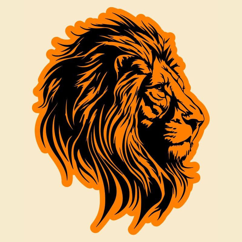 Löwenkopf Symbol Löwe