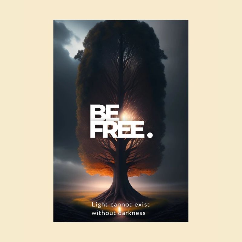 Light cannot exist without darkness