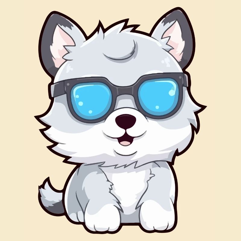 Looki, der Brillenwolf