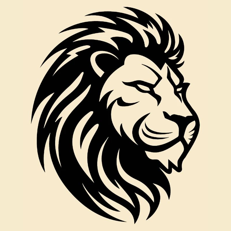 Lion Lion Head Predator