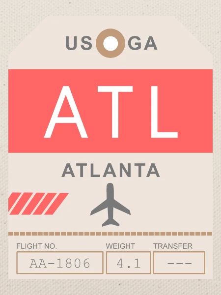 Flughafen Atlanta 1950