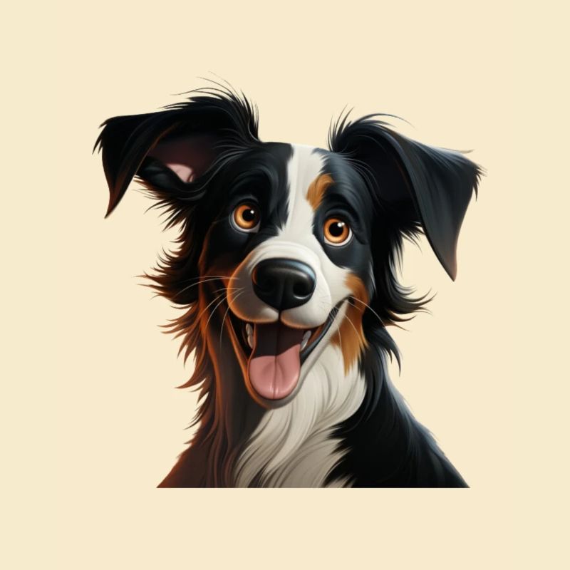 Border Collie Comic
