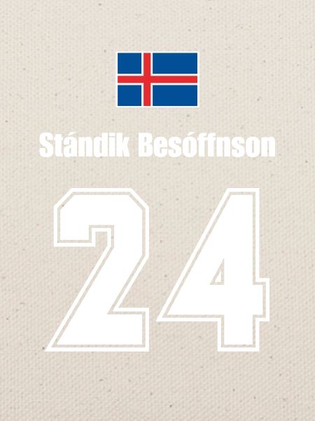 Island Trikot Nr.24