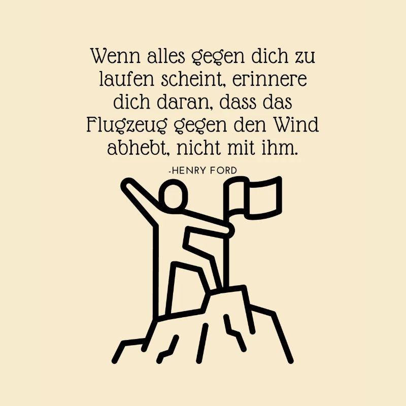 Spruch des Erfolges