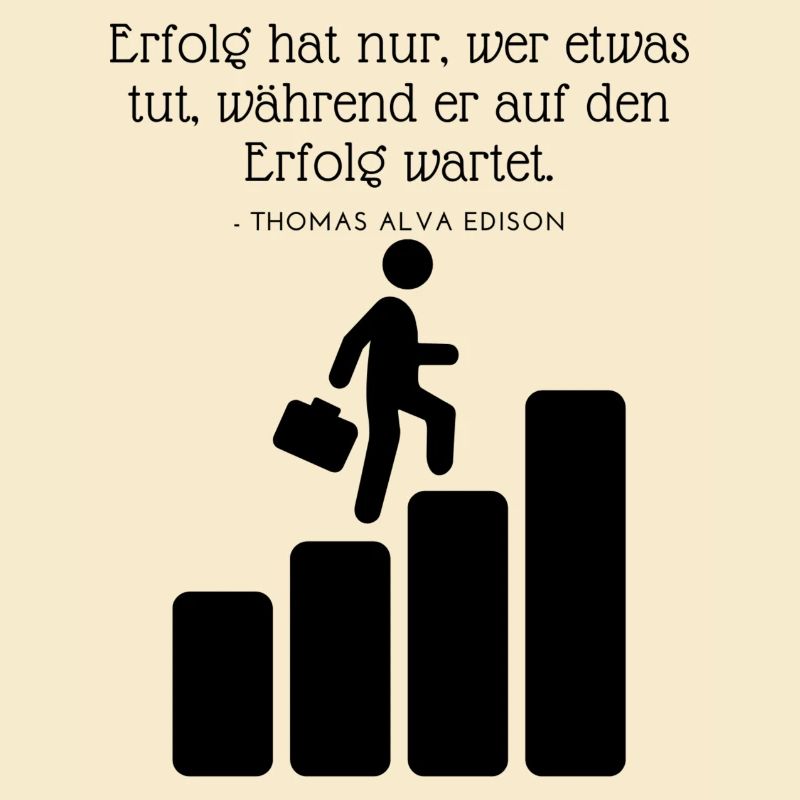 Spruch des Erfolg