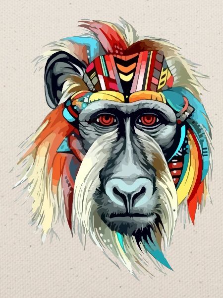 Folu der Mandrill