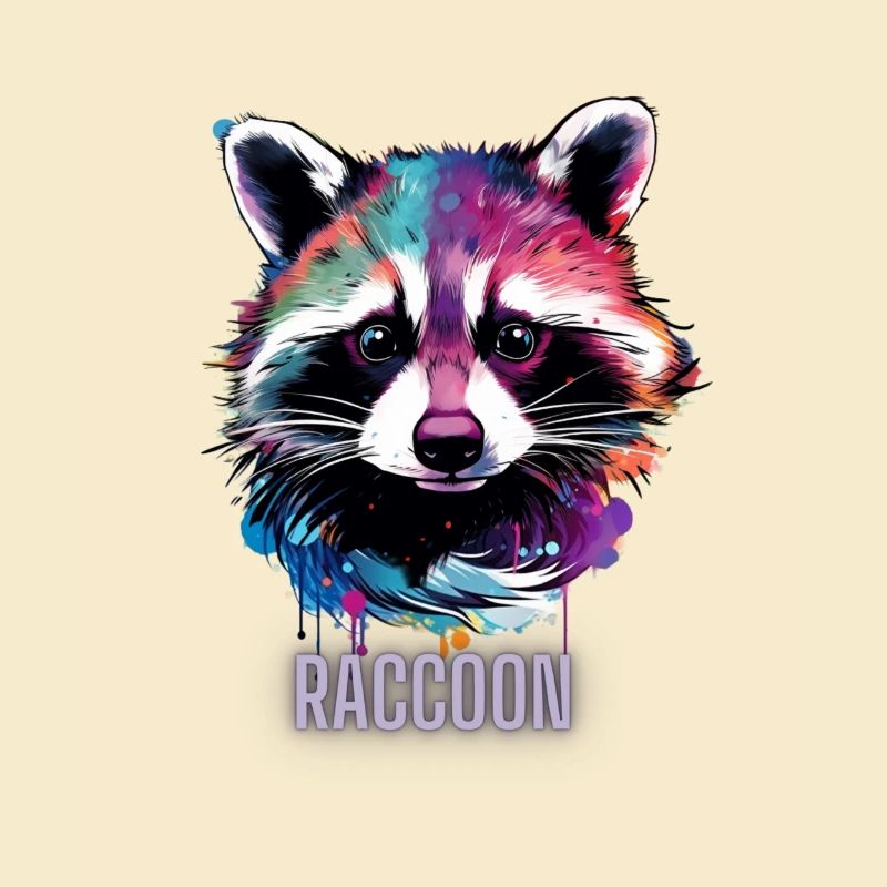 Waschbär, Waschbär.