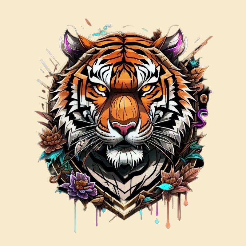 Graffiti Tiger