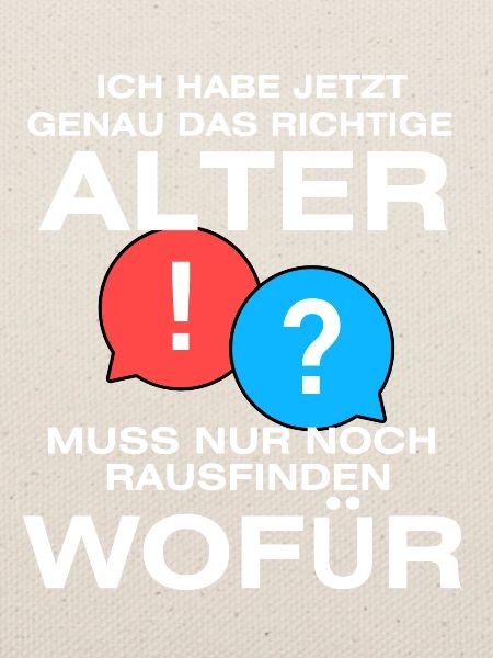 Genau das richtige Alter Chatblasen