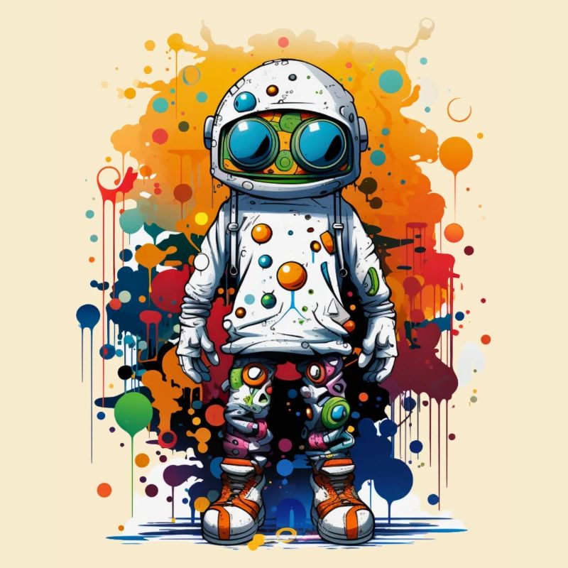 Galactic Artistry: Blast Off with Trendsetting.