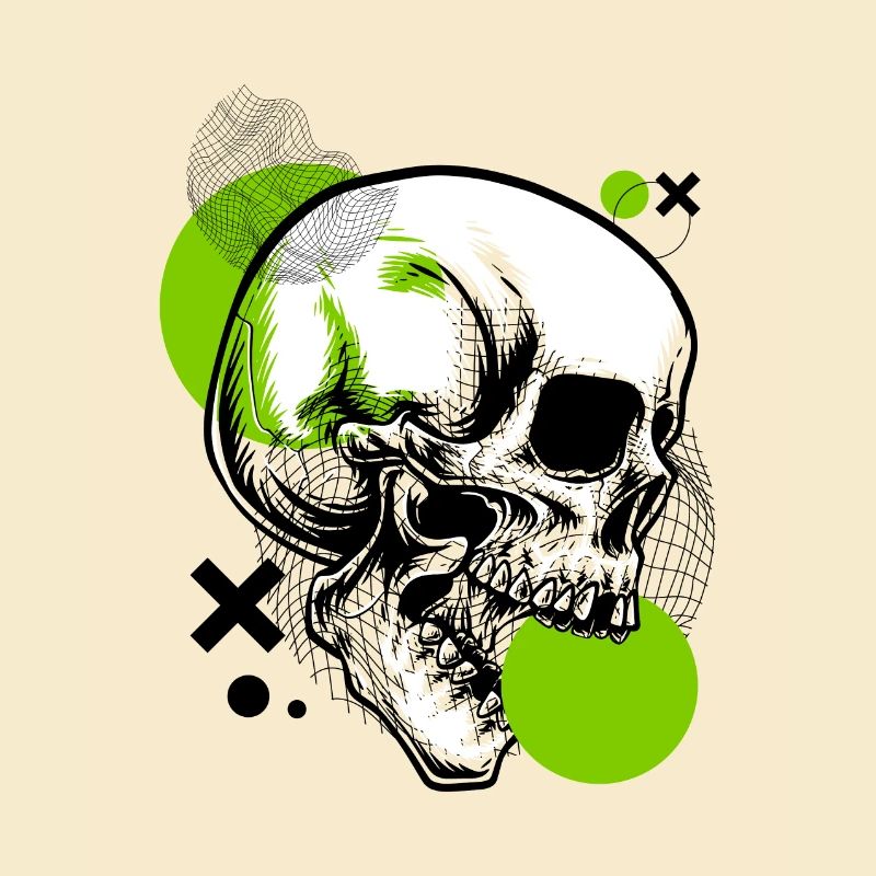 Green Skull