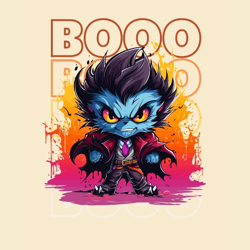 Chibi Thirst & Booo! Nightcrawler Vampire Tee!