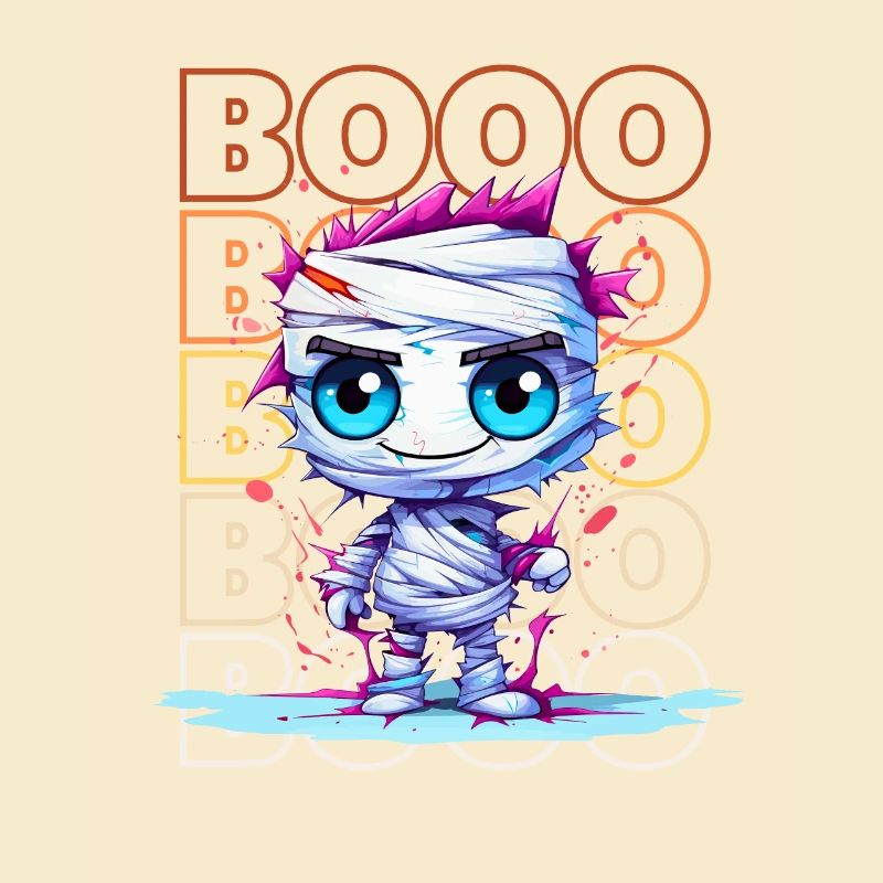 Chibi Wrap & Booo! Maman mignonne Tee !