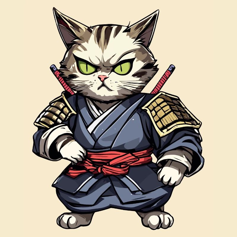 Samurai-Katze #15