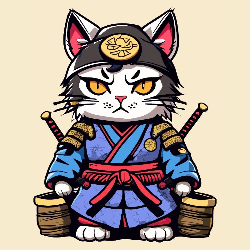 Samurai-Katze #23