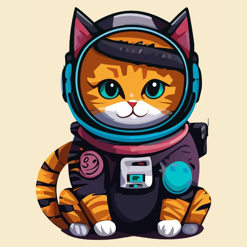 Cyberpunk Astrokatze
