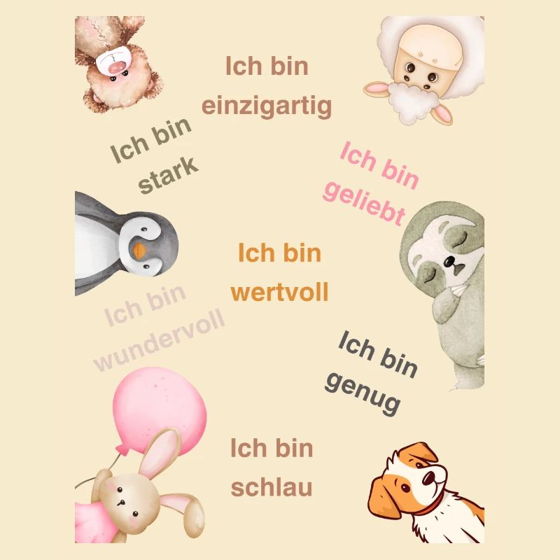 Affirmation Ich bin