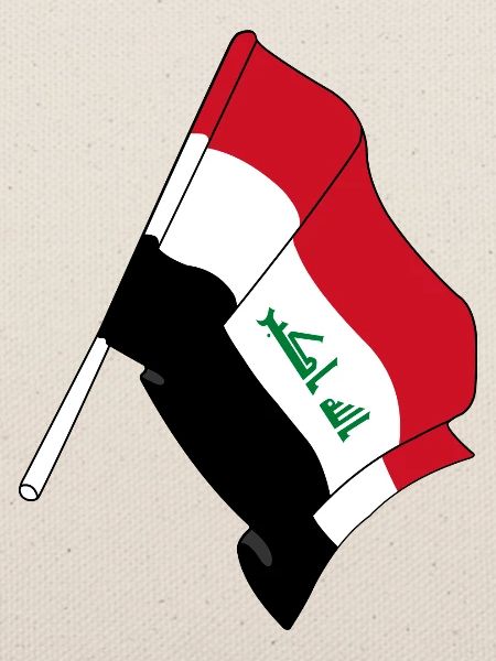 Flagge des Irak