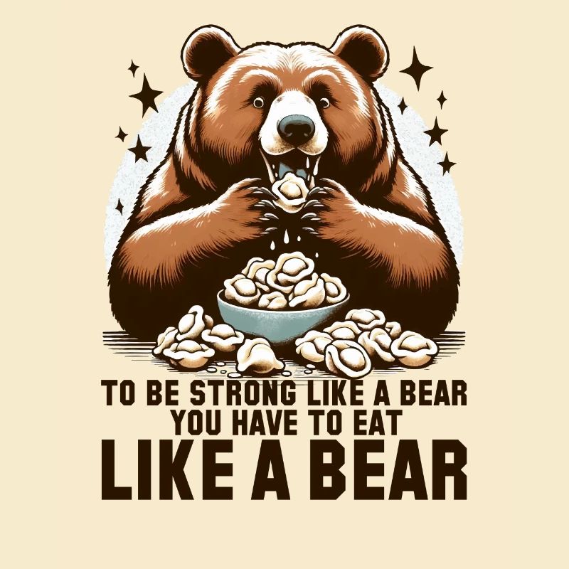 Pelmeni Bear Strong Gift