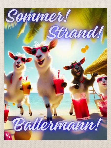 Sommer, Strand, Sangria