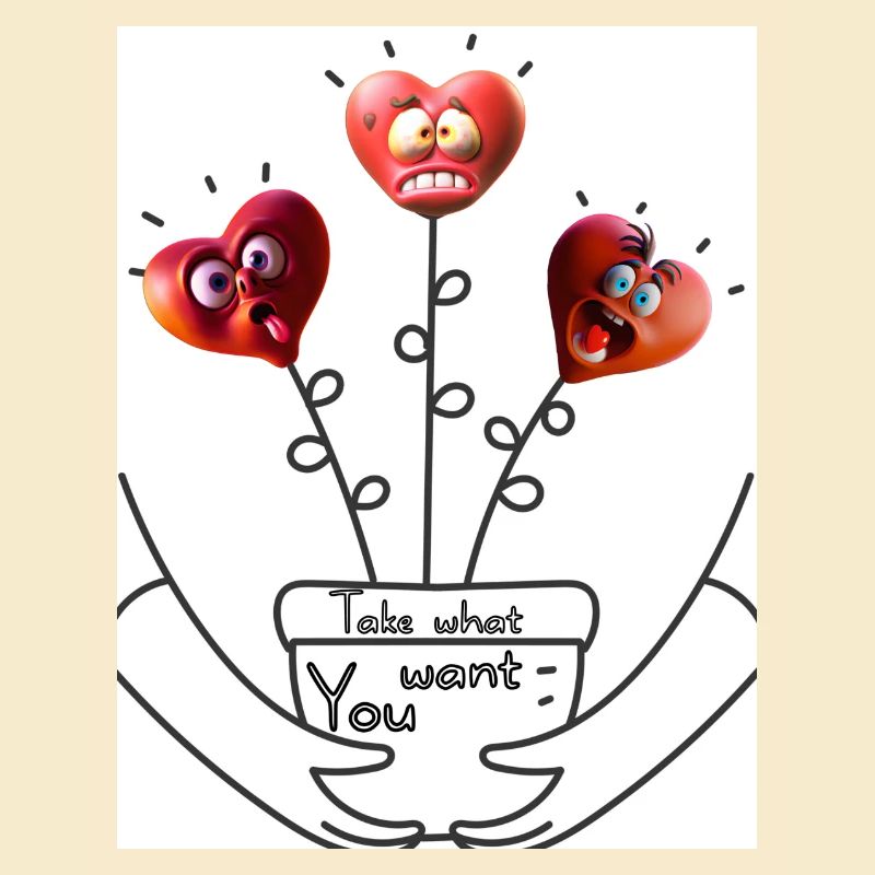 Nimm dir, was du willst. Nimm dir, was Du willst.