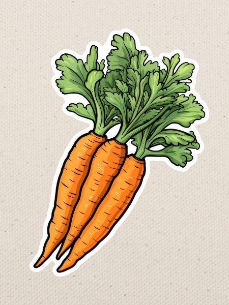 Carrot bunch