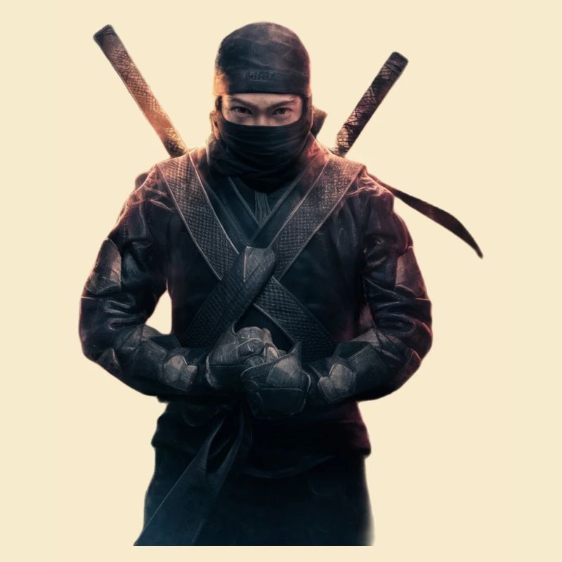 Ninja avec des épées