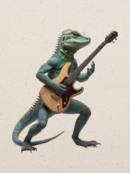 Lizard Geko Gitarre