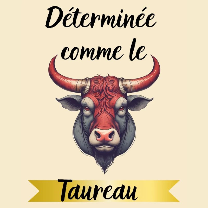 Déterminée comme le taureau