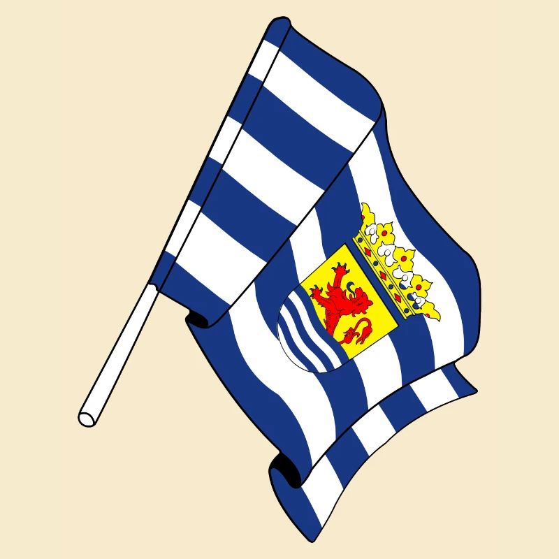 Drapeau de la province de Zélande