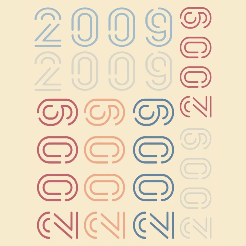 Born In 2009 Retro 2009 Birthday Gift 2009