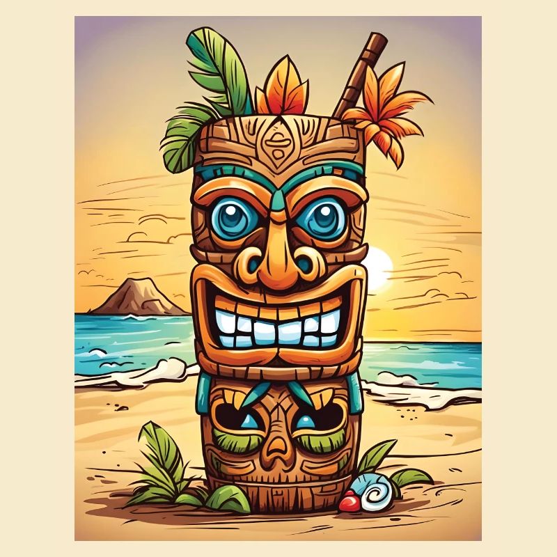 Tiki Statue