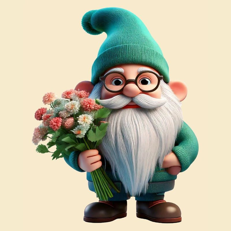 Gartenzwerg Valentinstag