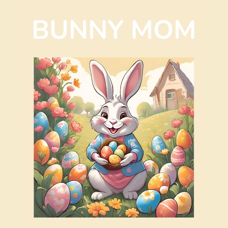Easter Bunny Easter Mom Gift