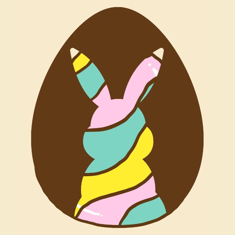 rabbit in egg