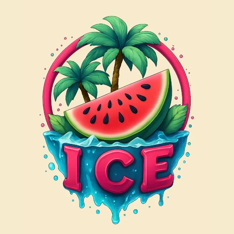 Fraîcheur Tropicale îles de la pastèque
