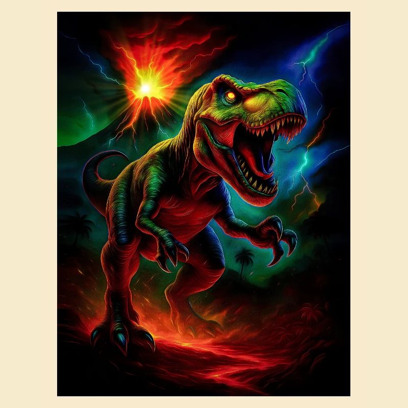 Tyran du volcan dans Neon Fire