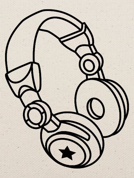 Kopfhörer Stern: Musik & Party Vibes