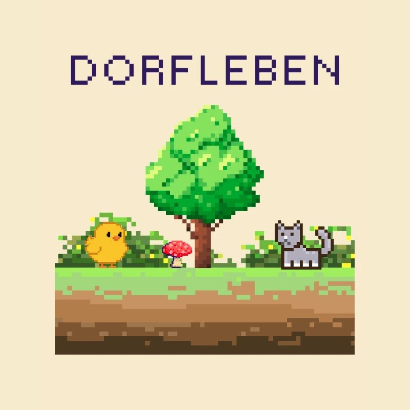Dorflleben Pixelwelt