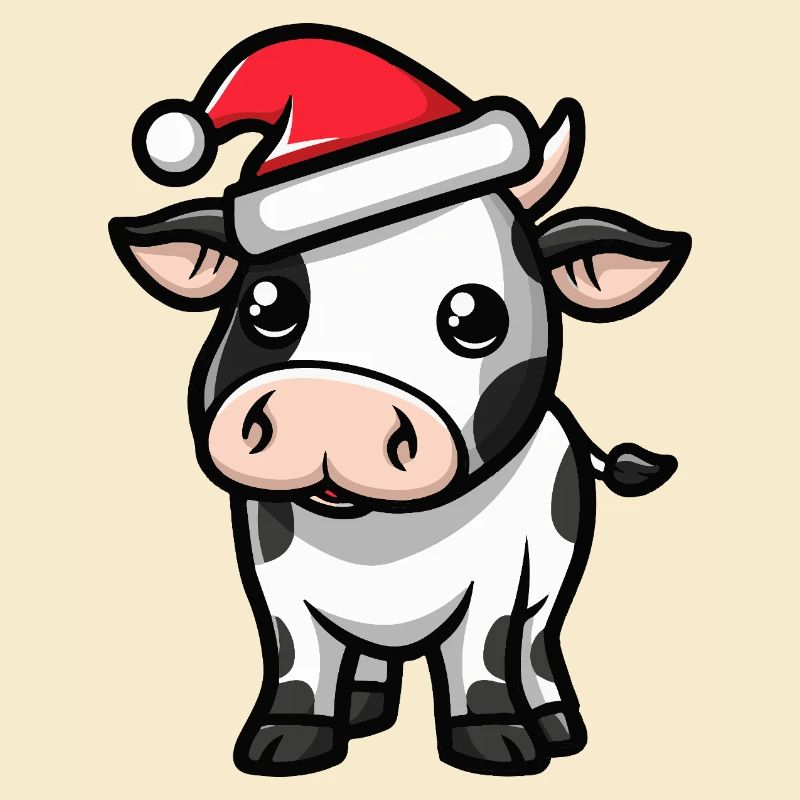 Kuh Weihnachten