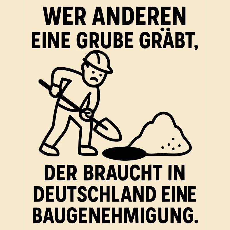 Digging a pit