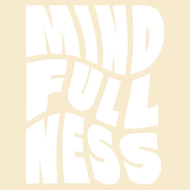 Conception typographique Mindfullness