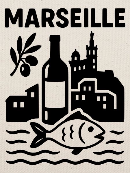 marseille silhouette