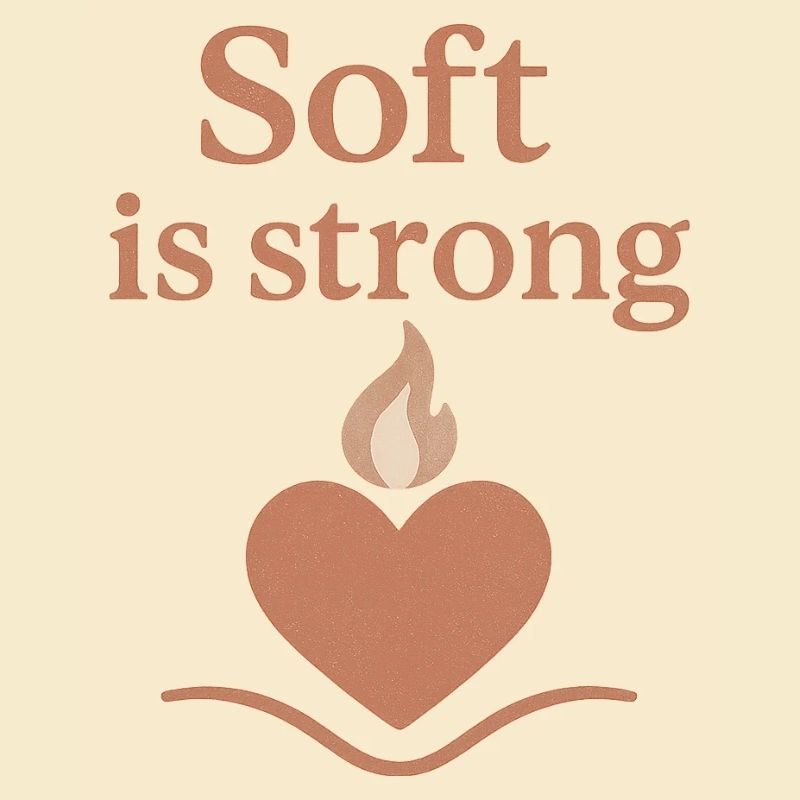 Soft ist stark Herzfeuer