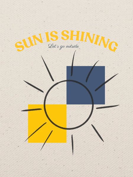 Sun is shining - let´s go outside