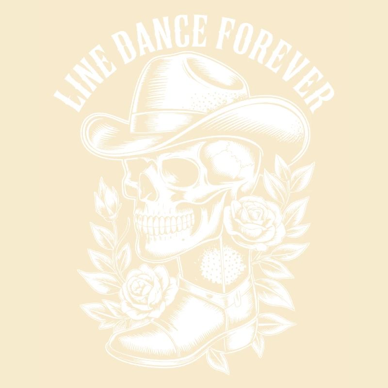 Bone Cowboy with Flower Frame