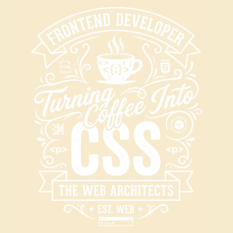 Frontend Coffee CSS Tee