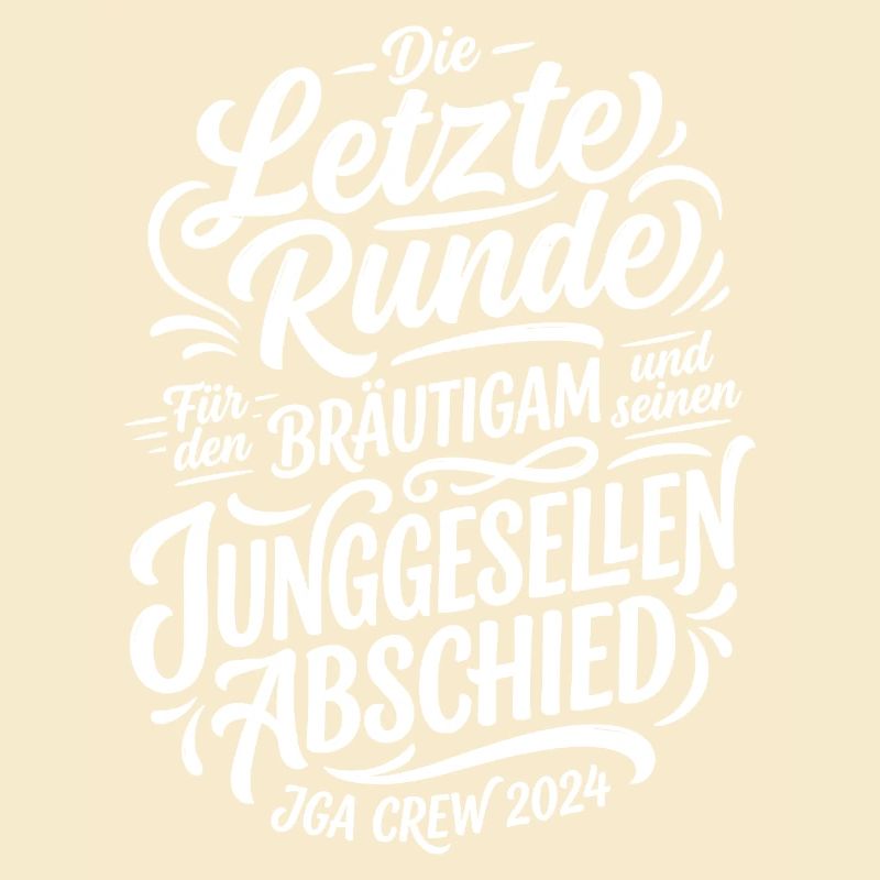 Letzte Runde Junggesellenabschied