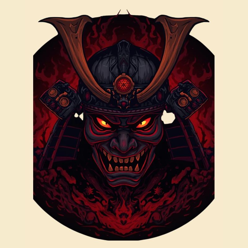 Dämonen-Samourai